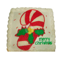 HOLIDAYS-Christmas, Cakes, Candy Cane - 1