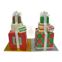 HOLIDAYS-Christmas, Cakes, Gifts - 25
