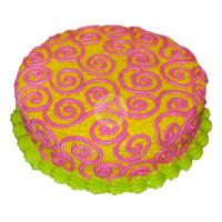 Retail Products-Cakes, Buttercream, 70s Swirls
