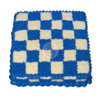 Retail Products-Cakes, Buttercream, Checkered - 3