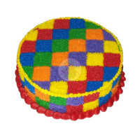 Retail Products-Cakes, Buttercream, Checkered - 4